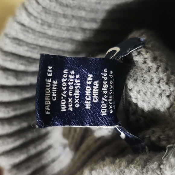 Boys SZ 10/12 CHAPS Quarter Zip Sweater - Picture 7 of 8